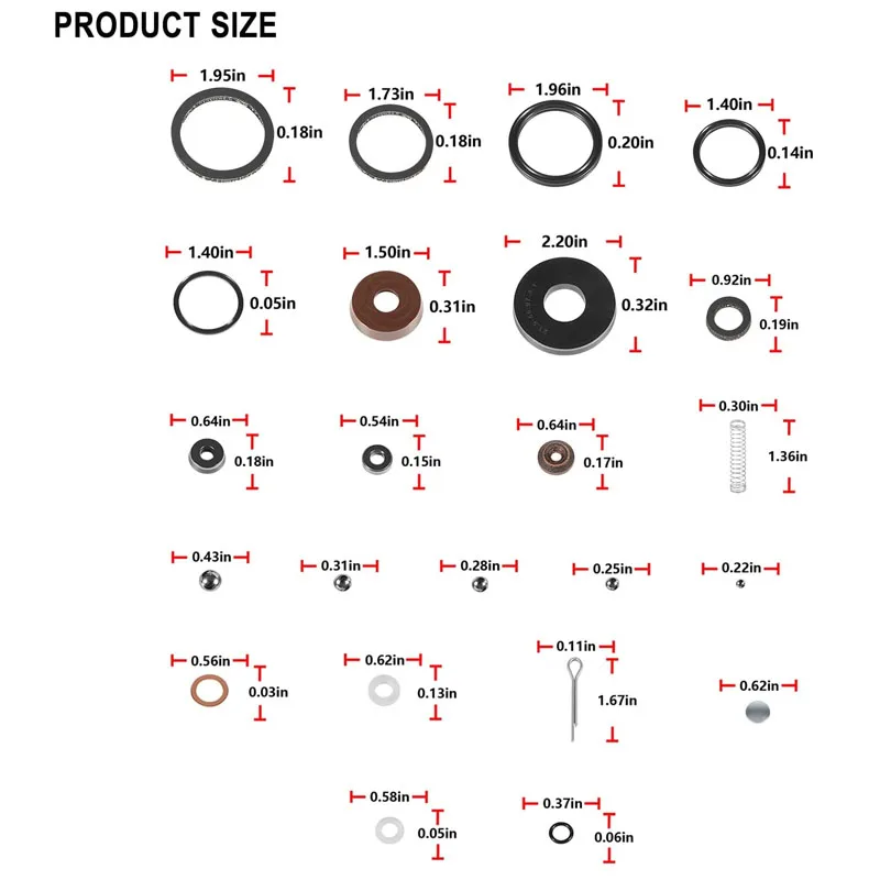 ESUYA 93657 Boden Jack Seal Kit Passt Für Lincoln Walker 4-Ton Hydraulische  Wagenheber - AliExpress