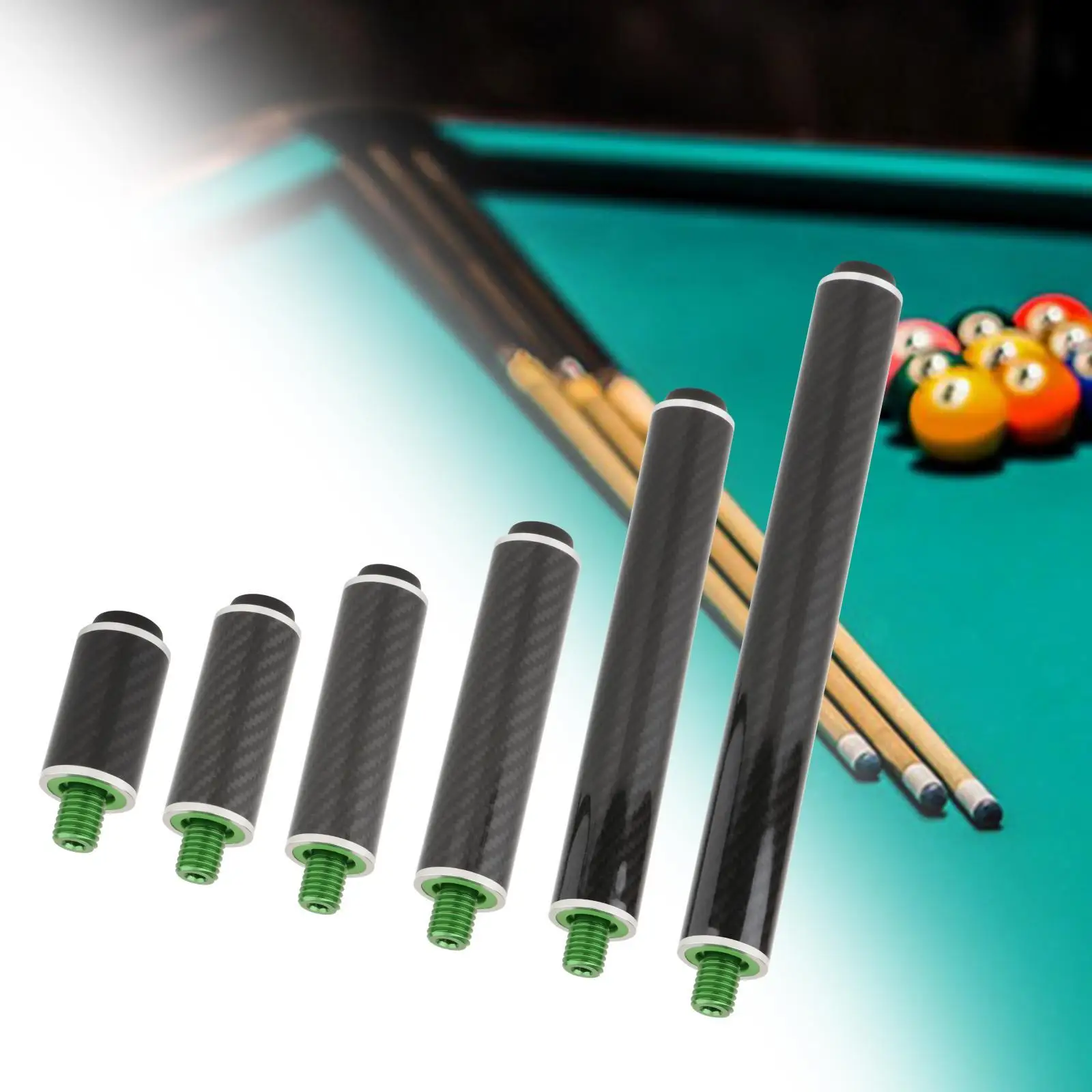 Billiards Pool Cue Extension, Dia 1.3in Pool Cue Weight Screw Snooker Cue Stick