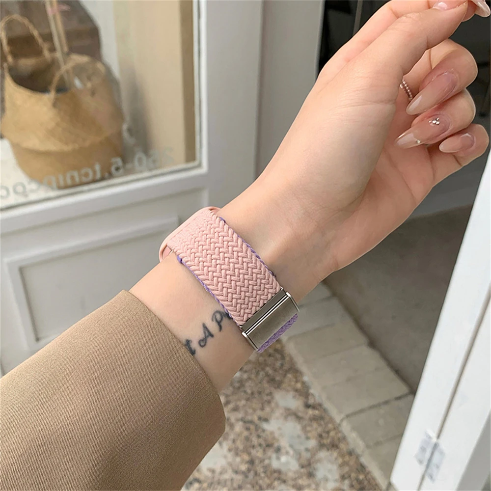 Korean Cute Braided Strap & Case Bracelet