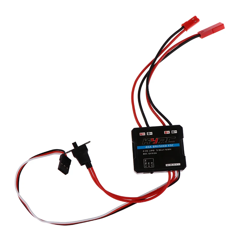 

1 шт. 30A 40A матовый ESC электронный контроллер скорости 2 кГц щеточный тормоз для WPL C24 C34 MN D90 MN99S MN86S радиоуправляемые автомобильные запчасти