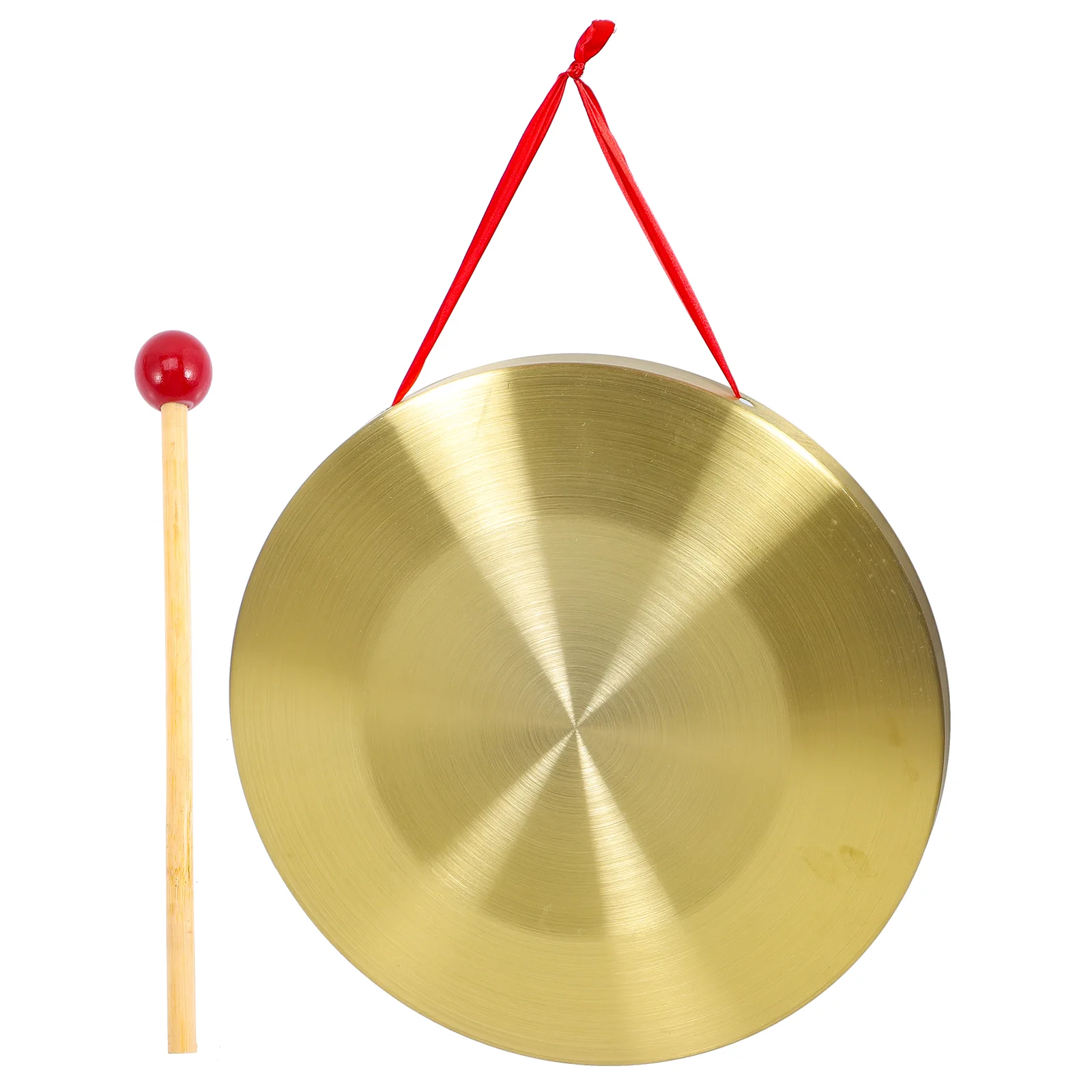 

Loud Chinese Gong Instrument Portable Copper Gong Warning Percussion Instrument Funny Percussion Instrument Kids Supply