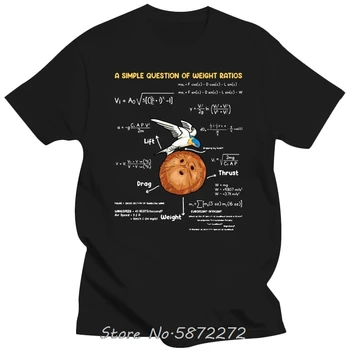 T-shirt da uomo Una domanda semplice Insegnante di matematica Creativo Monty Python T-shirt in cotone Maglietta unisex Fitness Tees Tops Abbigliamento