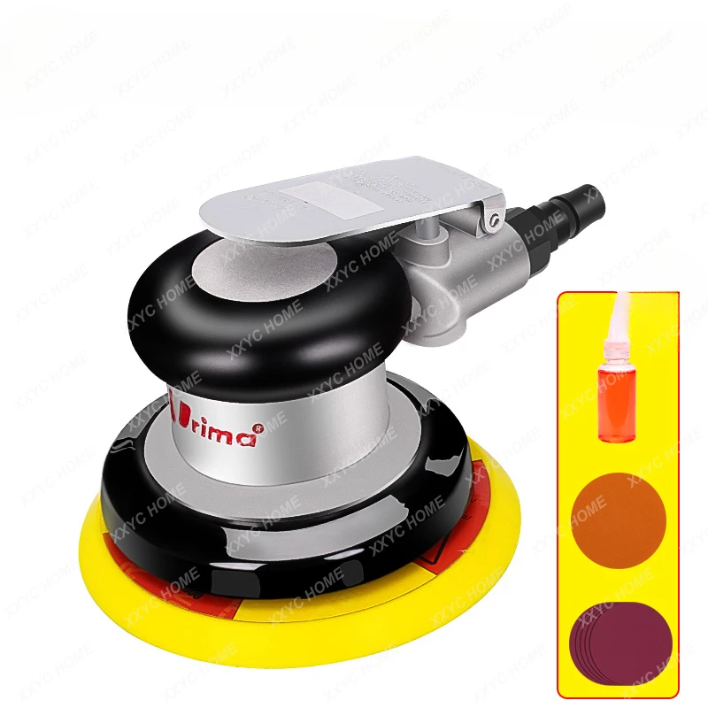 

Air Mill Pneumatic Grinder Sand Paper Machine Pneumatic Dry Grinding Head Car Waxing Polishing Grinding Miller