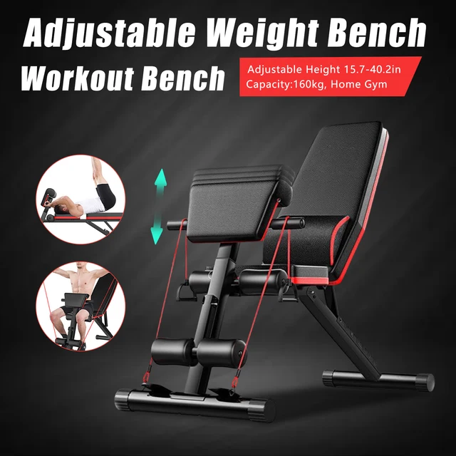 Adjustable Folding Weight Bench 3