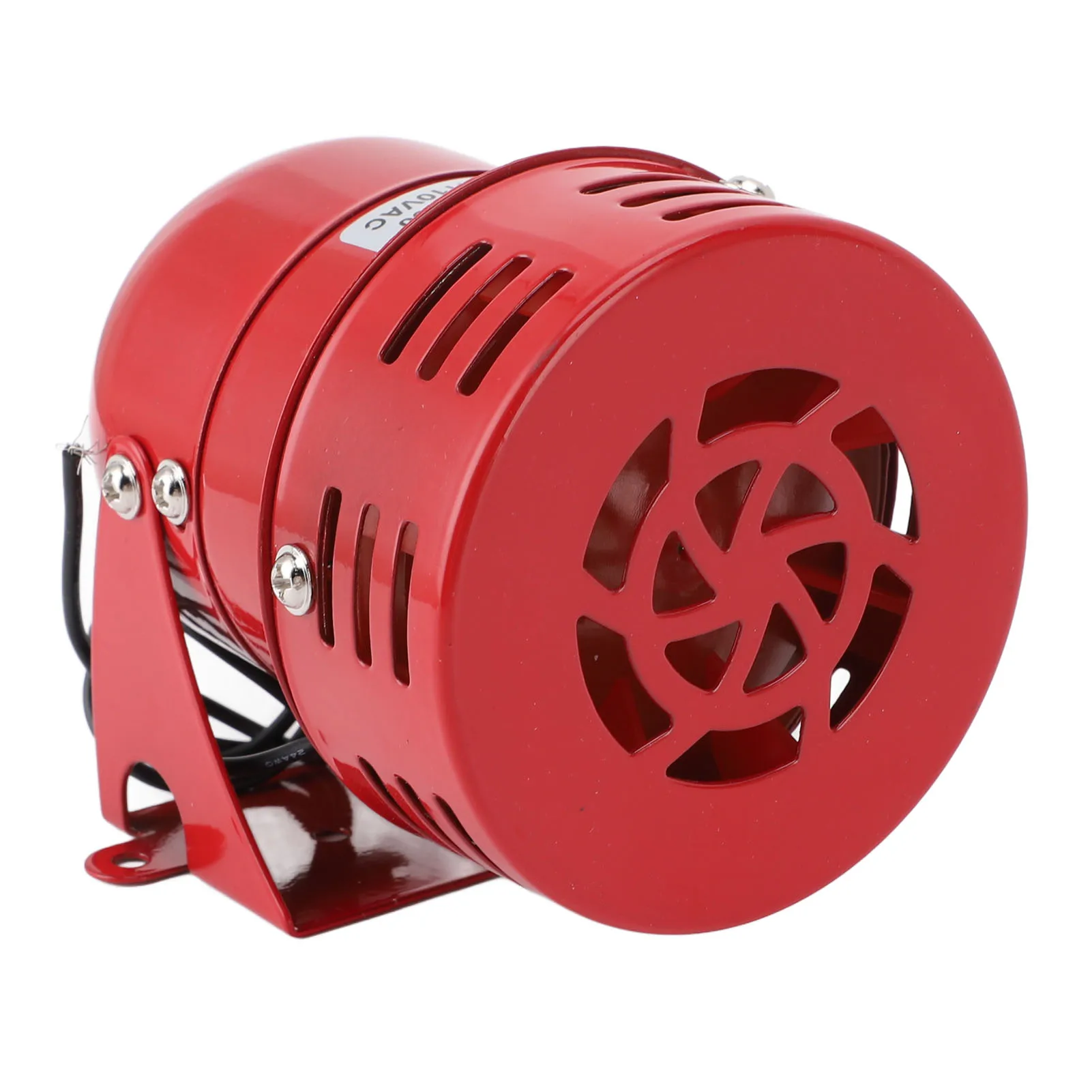 Motor Horn Buzzer Siren 110 Decibels Car Siren Horn 70mm Hole Spacing Powerful Aerofoil Fan Pure Copper Motor for Ranches Home