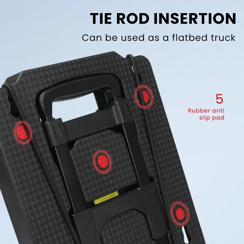 AIRAJ - عربة قابلة للطي خفيفة الوزن بعجلات، مصممة...