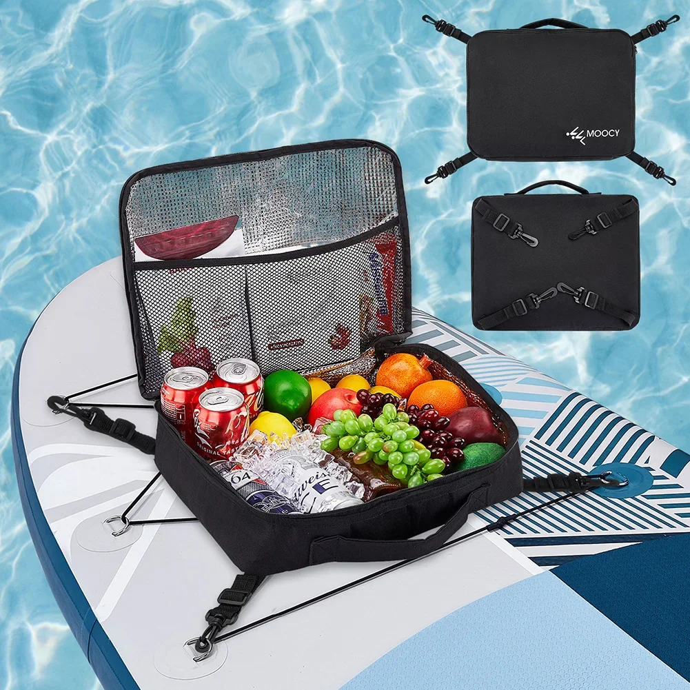 Deck Cooler Pouch Waterproof Sup Paddle Board Accessories Bag Paddleboard Cooler Deck Bag for Paddleboard Camping Kayak