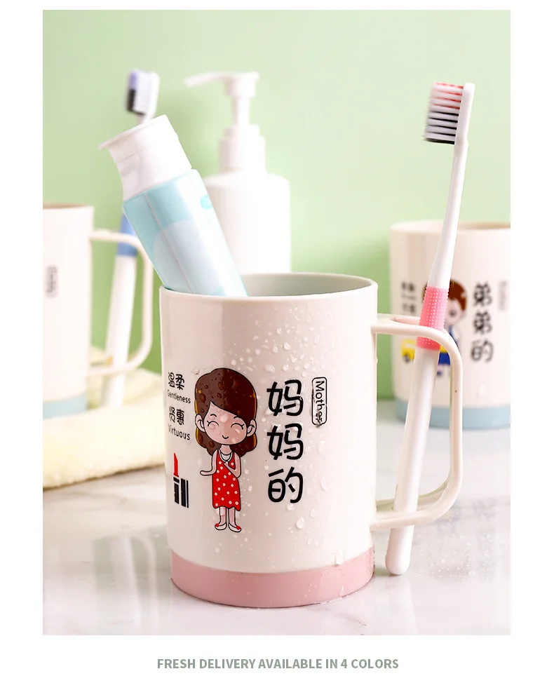 Cartoon Cute Dinosaur Toothbrush Cup Kids Toothbrush Cup Children Mouthwash  Cup Vaso Cepillo Dientes Baño Accesorios Baño 양치컵 - AliExpress