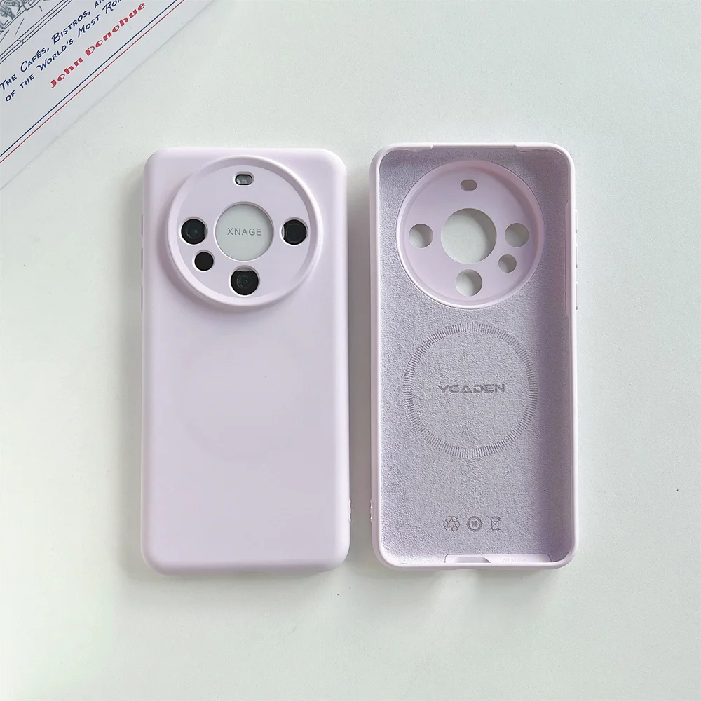 Luxury Liquid Silicone Magnetic Shockproof Case Cover