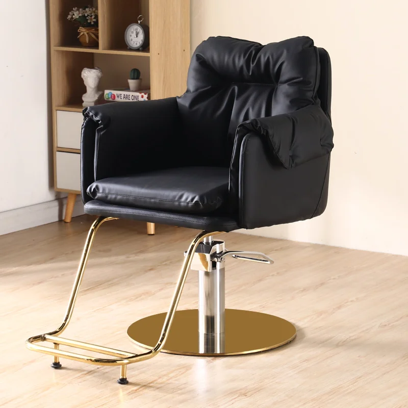 pedicure hairdressing chairs leather luxury rotating aesthetic barber chairs backrest friseurstuhl barber equipment mq50bc Pedicure Hairdressing Chairs Rotating Ergonomic Footrest Styling Barber Chairs Aesthetic Sillon Pedicura Barber Equipment MQ50BC