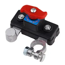 Remote Car Battery Disconnect Switch - DC 12V Automatic Power Shut - Off (Silver)