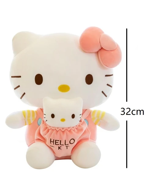 Cute Hello Kitty Plush Toys, Soft Pink Cat Doll Stuffed Plush Toy Birthday  Gifts for Girls Fans