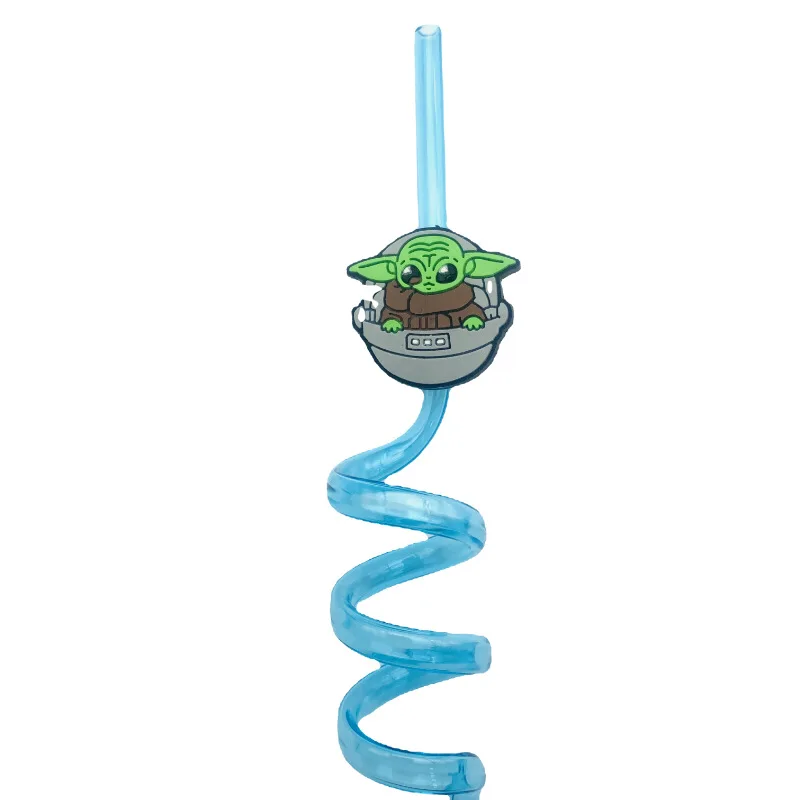 Baby Yoda Drinking Straw Star Wars Kids Birthday Party Reusable Straw  Dining Bar Straw Bendable Coffee Drink Tube Decoration - Ballons &  Accessories - AliExpress