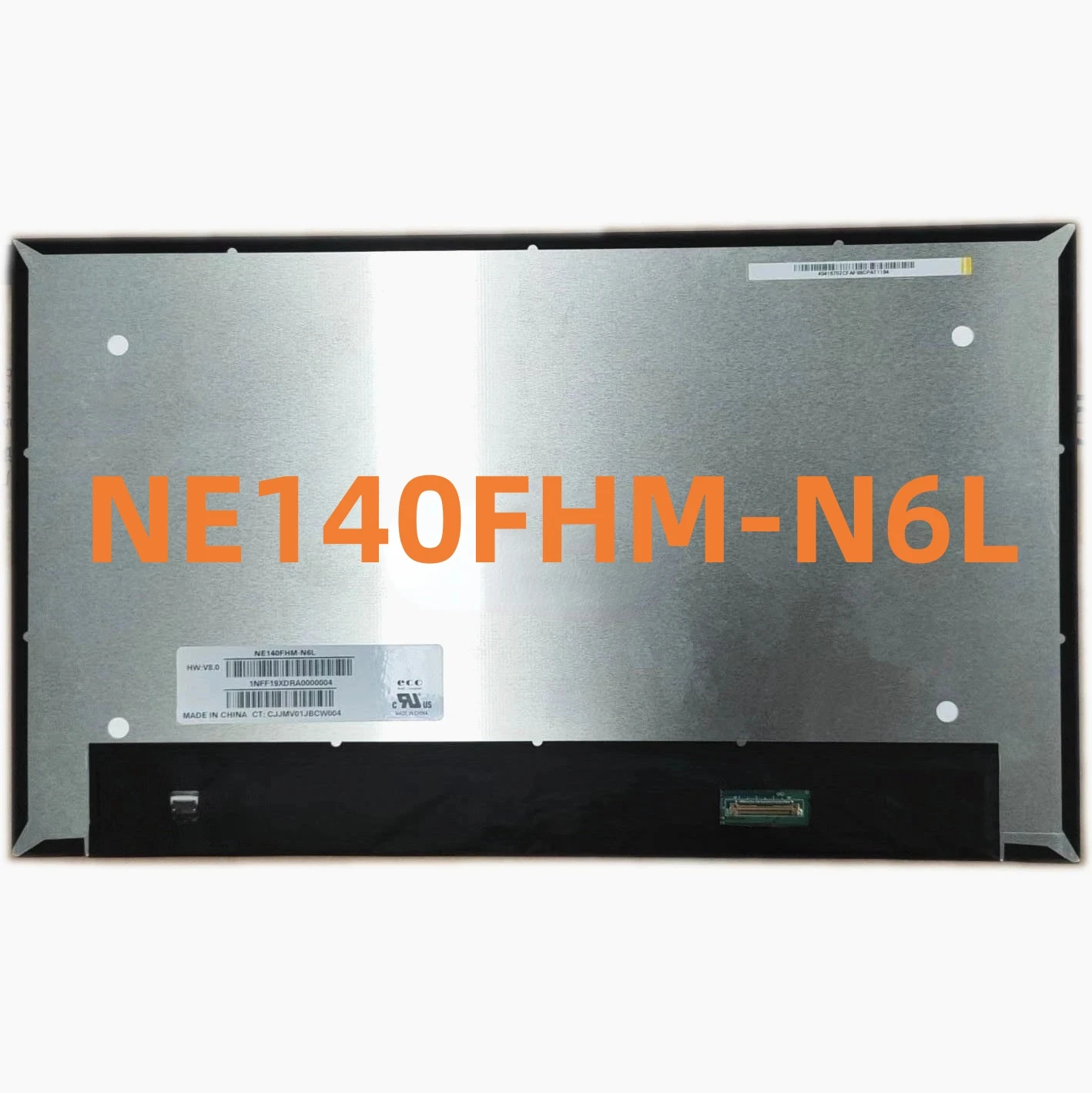 Ne140Fhm-N6L Ne140Fhm N6L 14.0 ''Laptop Led Lcd Screen Panel Display Matrix 72% Ntsc 1920*1080