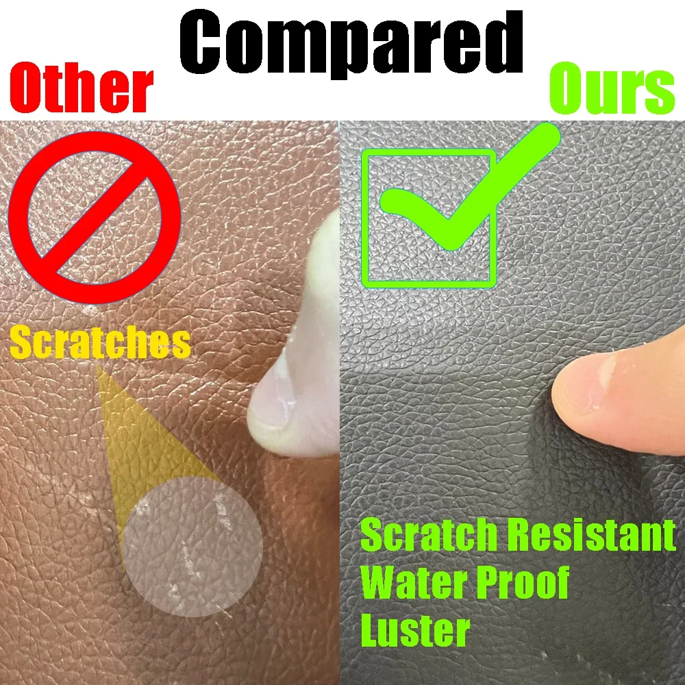 50cmx138cm Self Adhesive Leather Repair Kit Patch For Sofa Car Sticker Seat Fix PU Leather Patch ultra thin DIY Refurbishing Kit leather repair tape leather repair sticker leather patch leather repair leather repair material leather repair patch self adhesive leather sticker