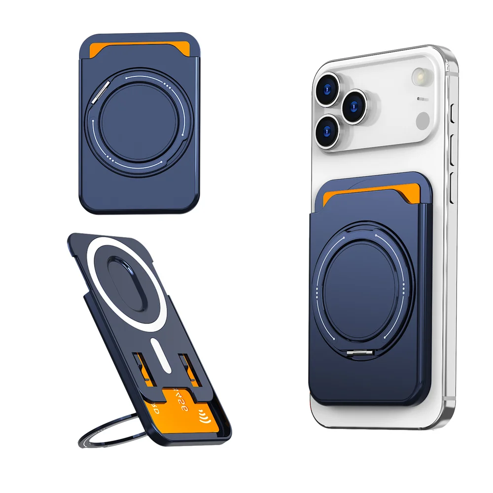 Magnetic Wallet Stand Card Holder