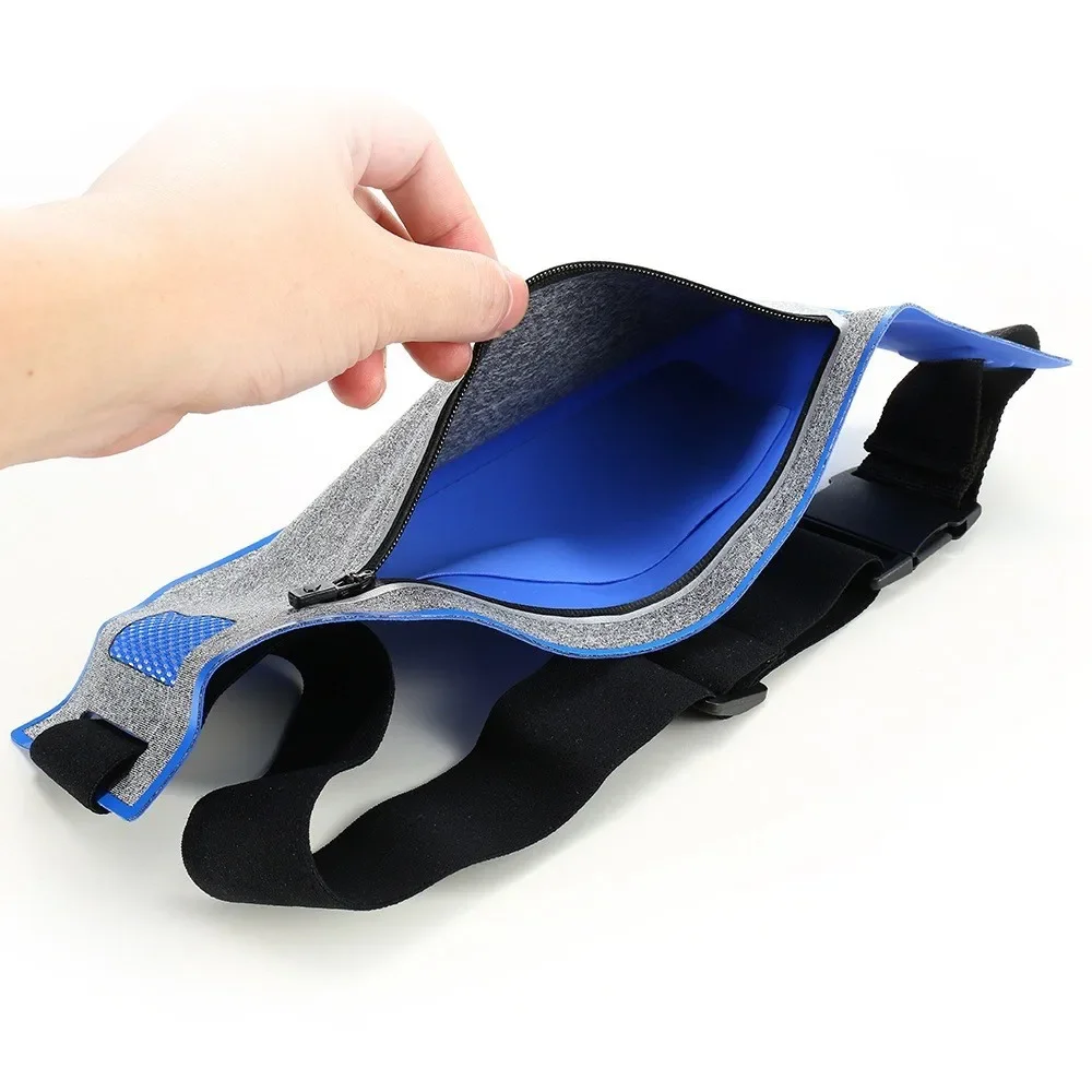 Outdoor Running Bags Fitness Ultra-thin Mobile Phone Waist Pack Elastic Sports Waterproof Close-fitting Mobile Phone Belt Bag 3