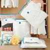 Vacuum storage bag space saving bag for clothes, mattresses, blankets, duvets, pillows, quilts, travel, moving 6