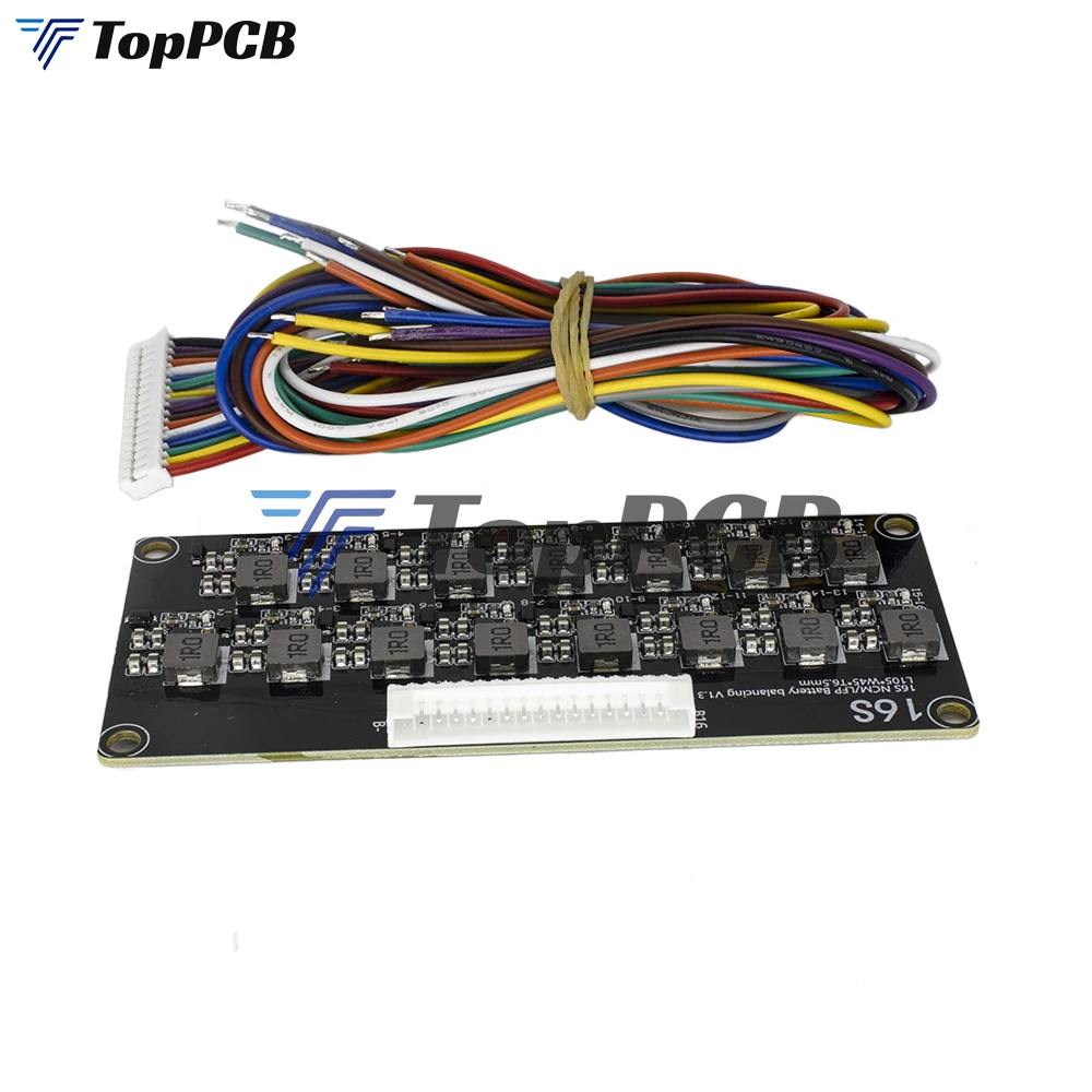 12-17S 1.2A Bilanciatore Attivo Equalizzatore Batteria Agli Ioni Di Litio Induttanza Induttore Energry Transfer Batteria Celle Pacchi Equilibrio