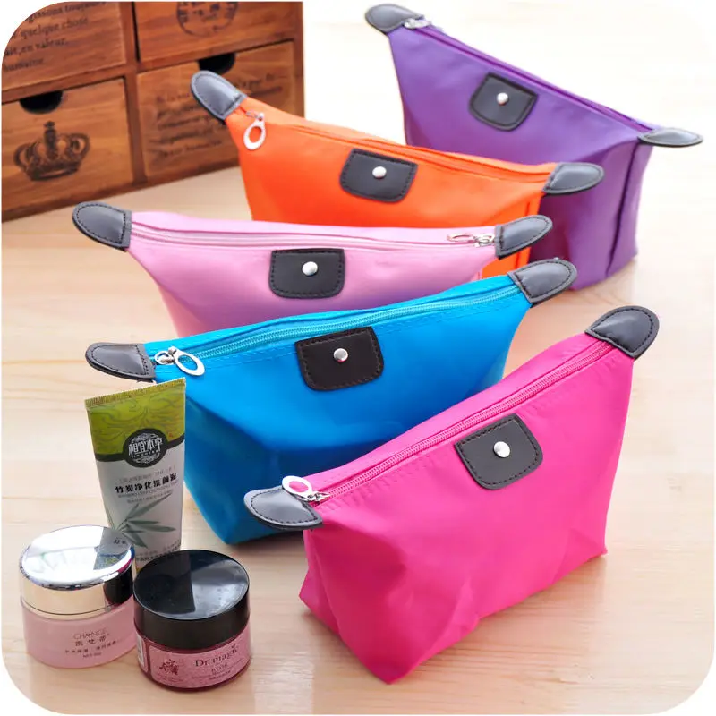 Colorful Waterproof Zipper Purse New Travel Dumpling Storage Bag