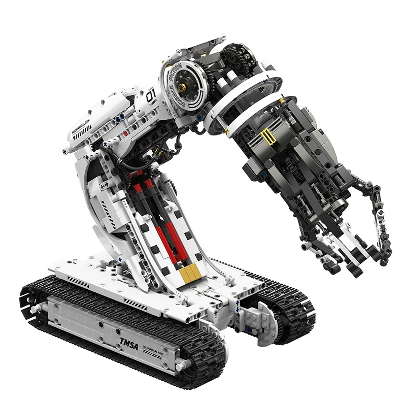 RC 기술 로봇 조립 블록 - MOC 도시 공학 차량 STEM DIY 조립 모델 장난감 어린이 선물