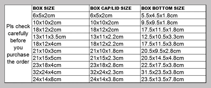 10pcs Large Gift Box Bulk a4 Packaging Small Carton Lid Chocolate Handmade Packing Custom Kraft Craft Paper Box Wedding Favor 9 S7525f5405fe244bea9849dcdd9285c06Z