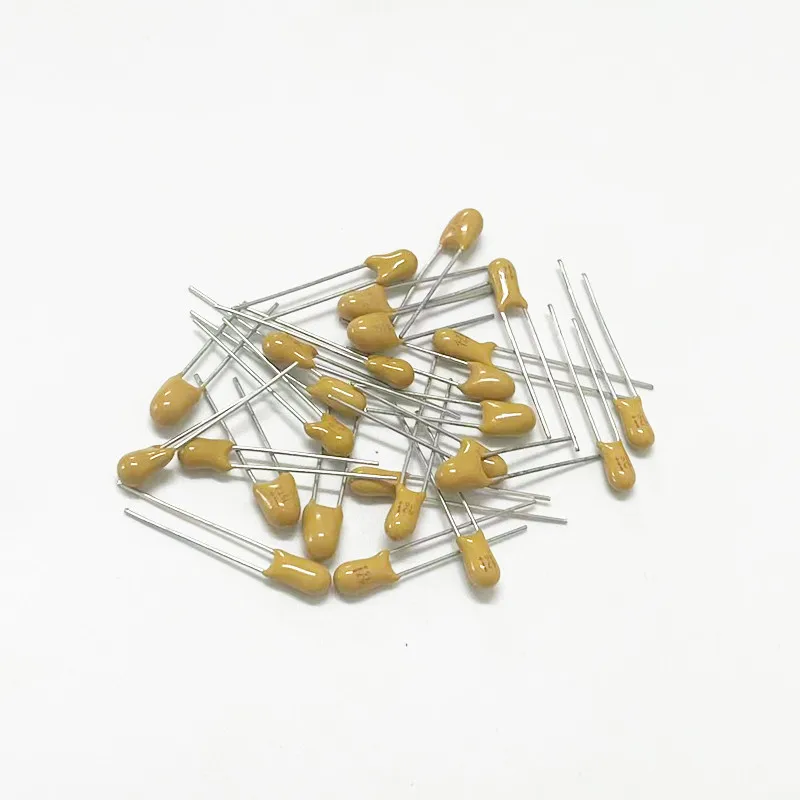 

20pcs/in-line tantalum capacitor 16V 22UF(226K) accuracy 10% 2.54MM foot distance