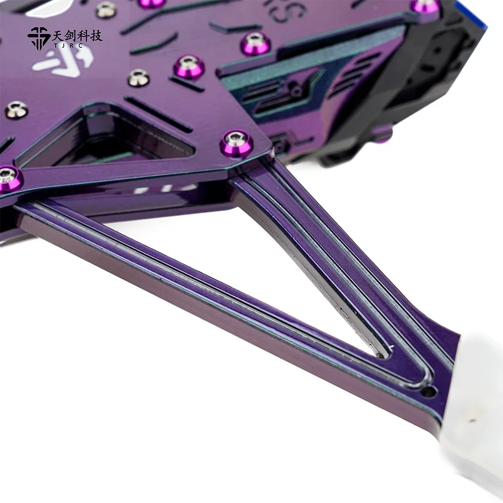 TJRC YJ-8inch DC O4 Drone Frame, 340mm Wheelbase Kit for RC FPV Racing and Frees
