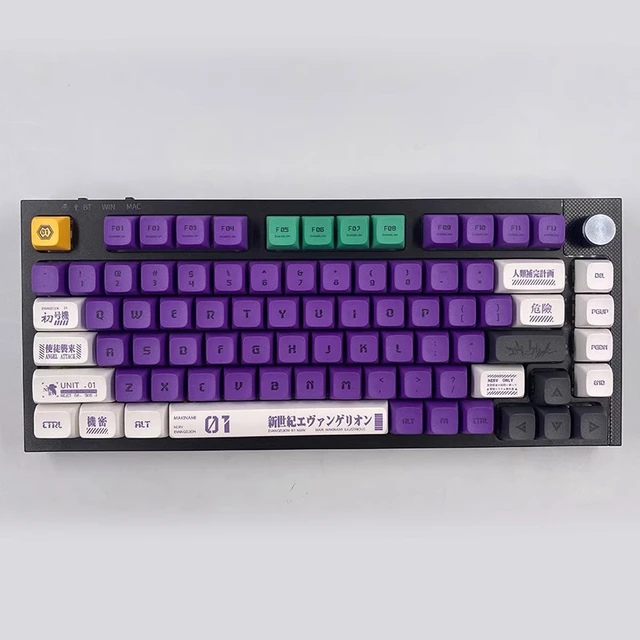 EVA-Themed Mechanical Keyboard Keycaps for Ultimate Personalization