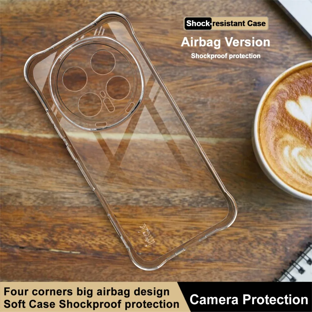IMAK 360° Protective Crystal Case with Air Bag Lens Armor