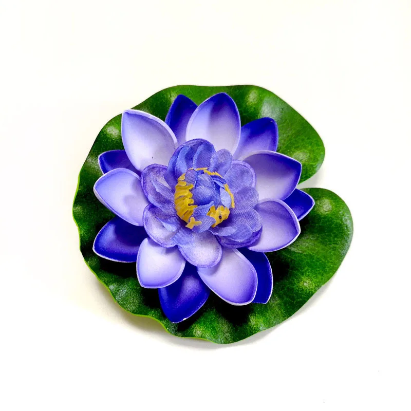 Floating Lotus Artificial Flower - Lifelike Water Lily for Pond and Garden Decoration