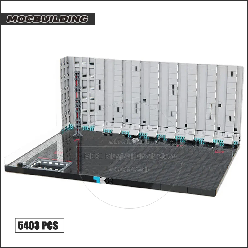 MOC Space Death Scene Hangar Bay 272 Diorama Model Movie Game