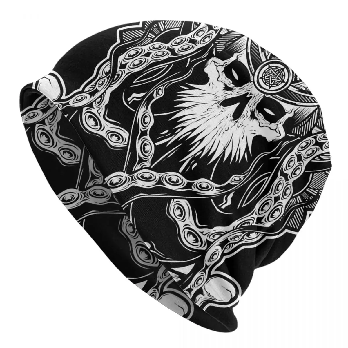 Snake Pass Noodle 3D Puzzle Platform Game Cappelli Da Esterno Mandala Coronato Con Wiccan Pentacolo Cappello Sottile Berretti Paraorecchie Da Uomo