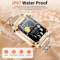 1.57Inch Top Luxury Smart Watch Women Bluetooth Call Blood Pressure Heart rate Sleep Health Monitor Smartwatch For Ladies Gift 4