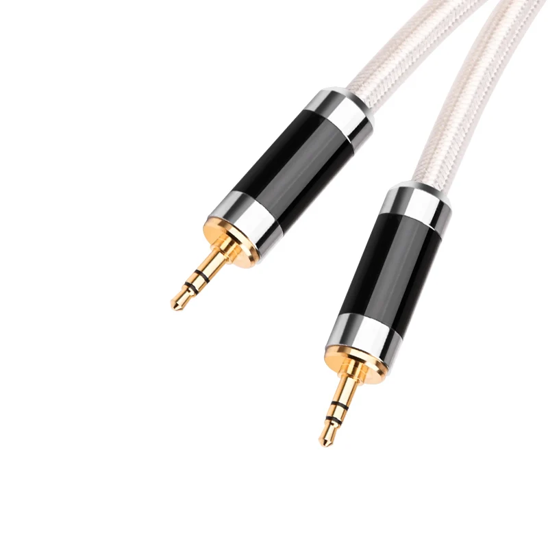 ATAUDIO HiFi AUX ̺, 7N OCC ȥ ǹ ھ,  3.5mm - ׷ , ޴ ǻ DA, 3.5mm
