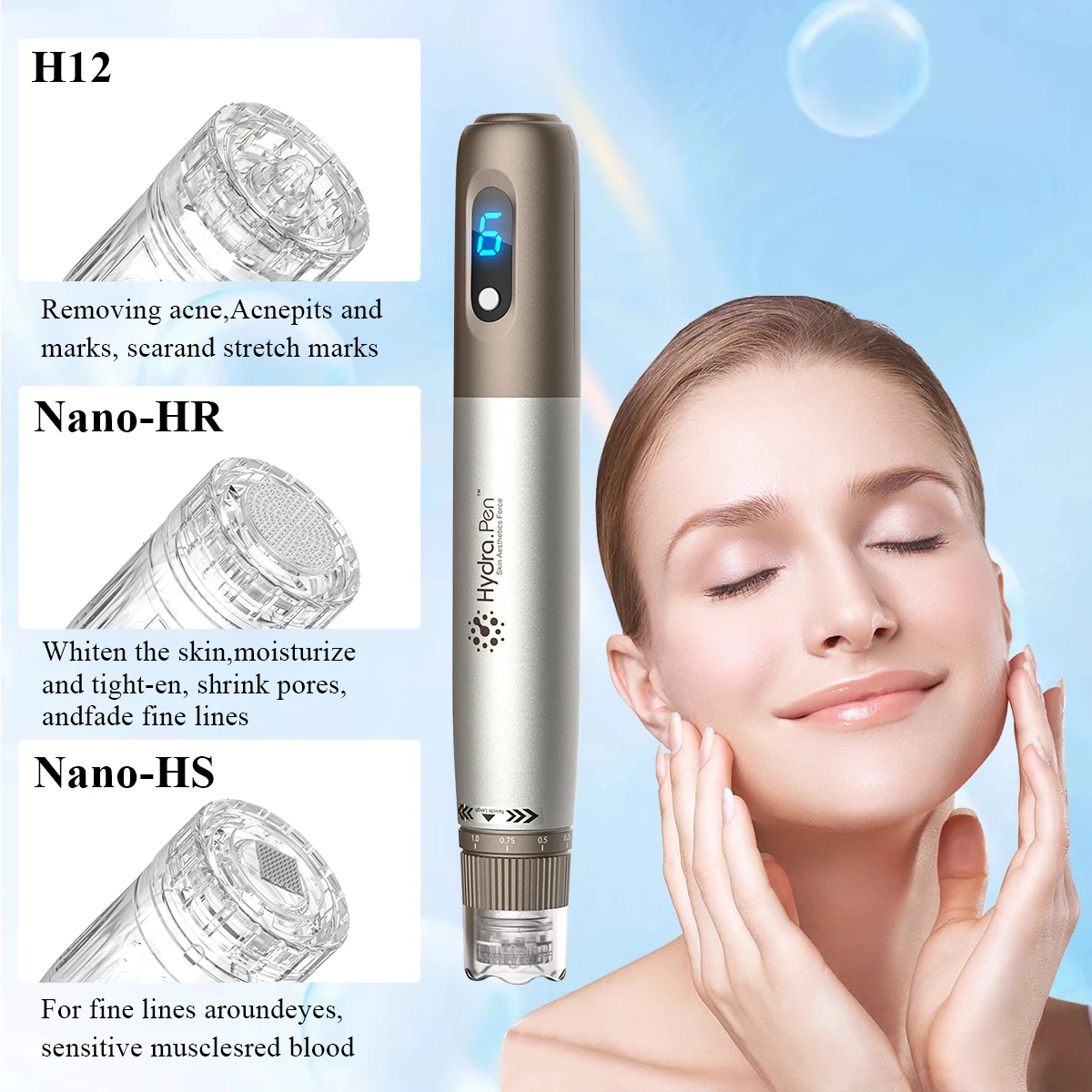 Рисунок 2 - Оригинальные картриджи Hydrapen H3