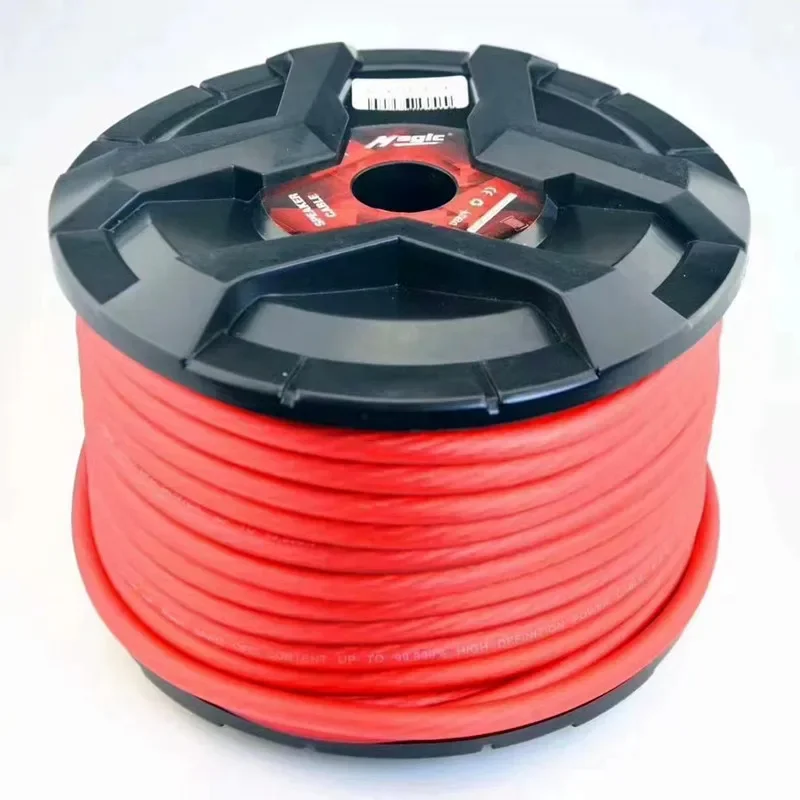 Modification Oxygen-free Copper Power Cord for Car Audio Power Amplifier Subwoofer