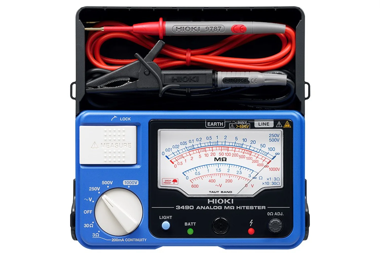 HIOKI 3490 Analog Insulation Resistance Tester IR4016 20/IR4017 20
