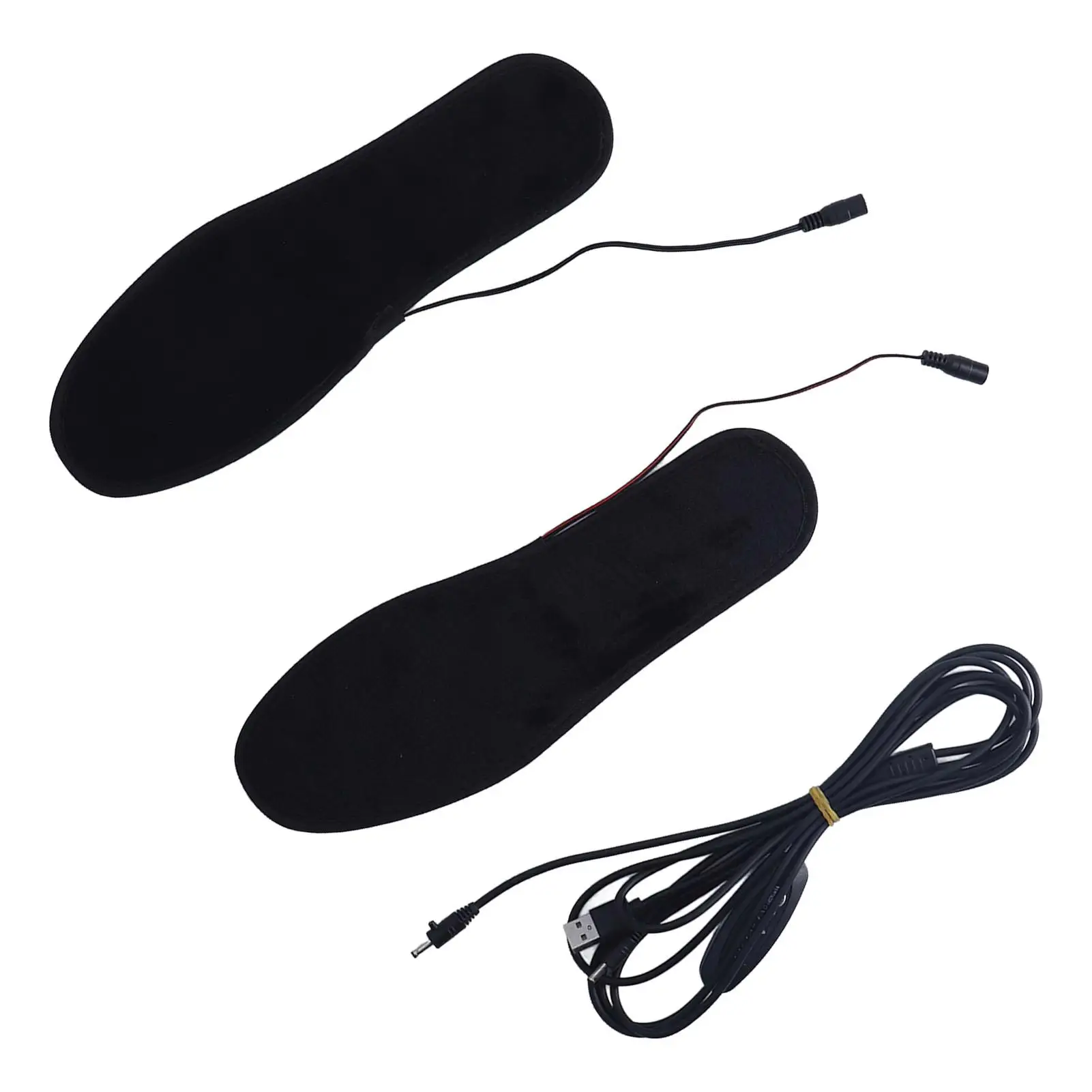 Adjustable USB Heated Insole: Winter EVA Warm Shoe Insert for Outdoor Hiking-Cuttable, 5V, Unisex