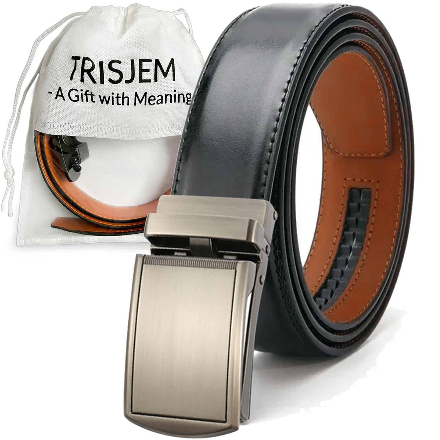 BOSTANTEN Men's Leather Ratchet Dress Belt | Bulk Discounts & Dropshipping  Deals on AliExpress Business