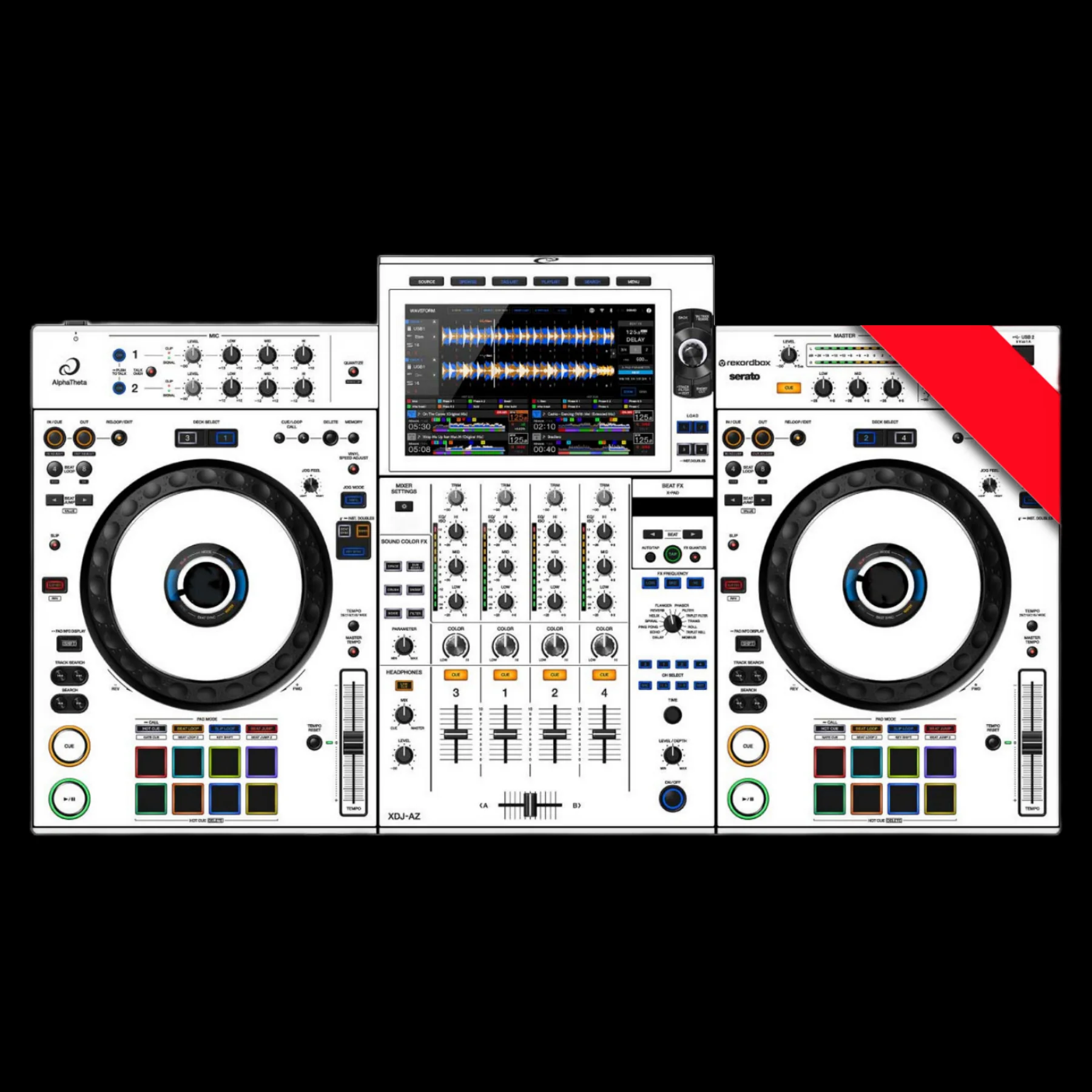 XDJ-AZ 화면 보호기 파이오니어 XDJAZ 올인원 컨트롤러 DJ 믹서 보호 필름, 수입 고급 무광택 소재