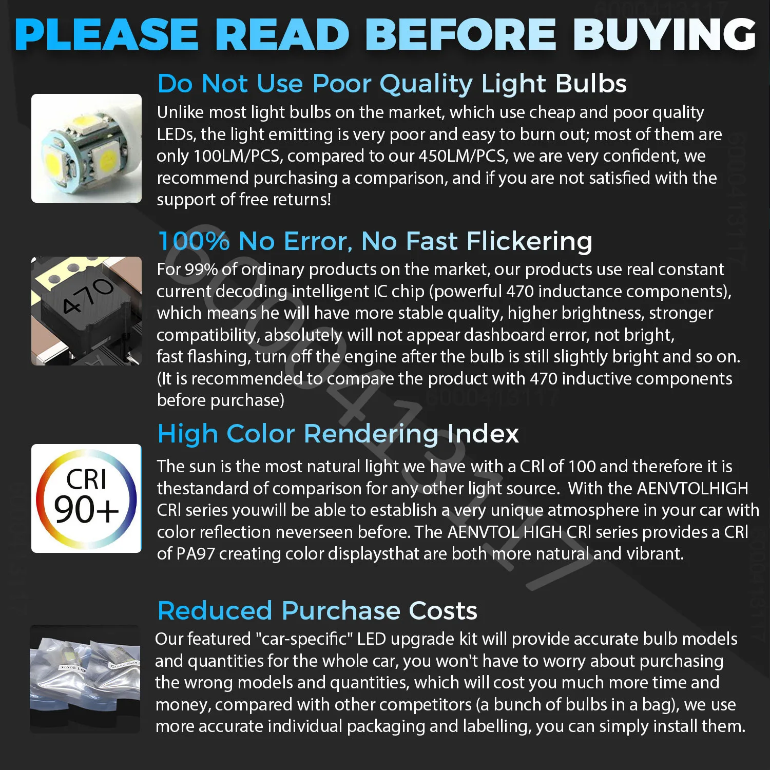 AENVTOL LED ���׸��� �� ���� ŰƮ, ��� ����Ƽ�� 4 2016 2017 2018 2019 2020, �ڵ��� ���׷��̵� ���� �׼����� ����, 11 ��