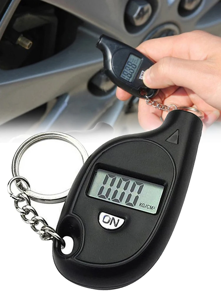 

Mini Portable Car Tire Pressure Counter Display Measurement LCD Display 2-150 PSI Accurate Tire Pressure Monitoring Tool