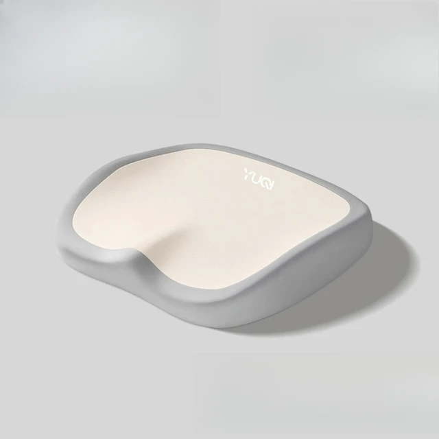 Coussin de siège en mousse à mémoire de forme, 1 pièce, pour voiture/siège de bureau, avec Base antidérapante, ergonomique, confortable aux hanches, pour assise longue 2