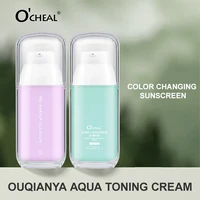 Mixed Isolation Lotion Full Cover Moisturizing Bright Primer Concealer Makeup Foundation Two-color Base Liquid Skin Makeups 2