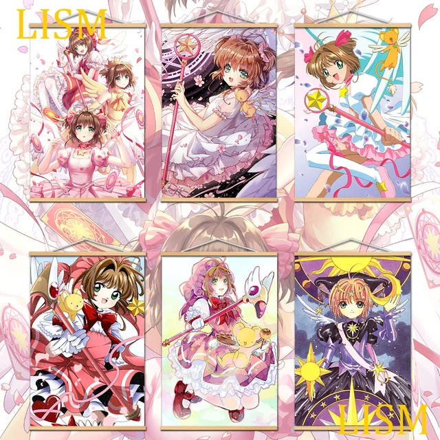 Card Captor Sakura Anime Game Fabric Wall Scroll Poster (21 x 16) Inches