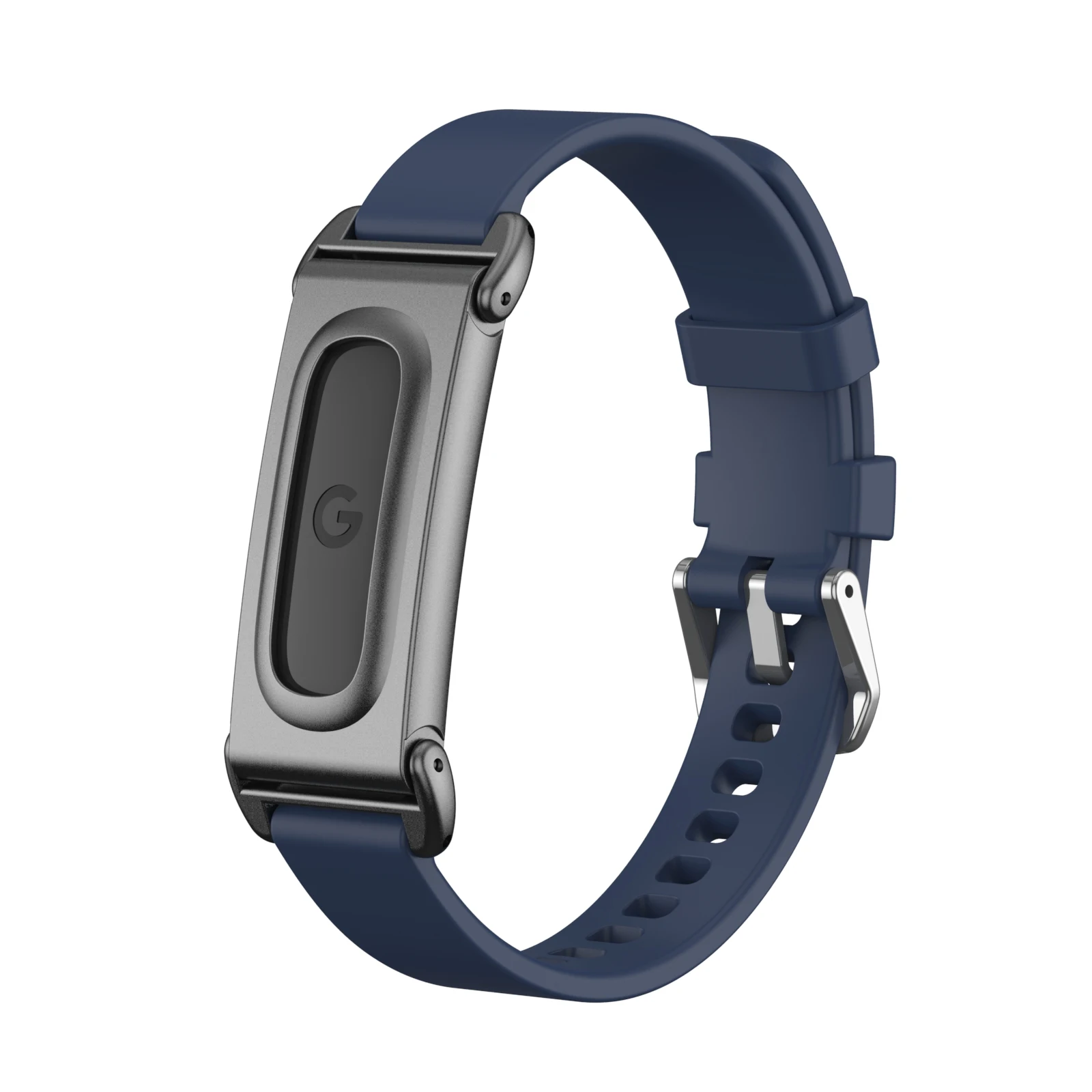 Premium Silicone Sport Strap with Metal Frame - Adjustable and Secure Wristband Accessory
