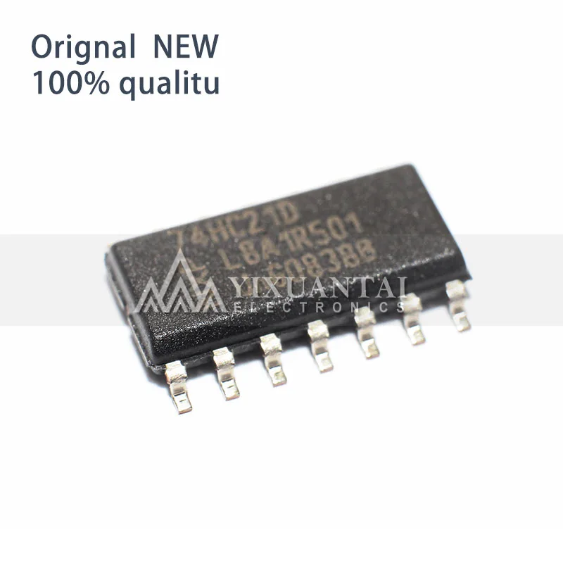 

10pcs 100% New 74HC21D 74HC21 sop-14 logic IC two-way 4-input and gate