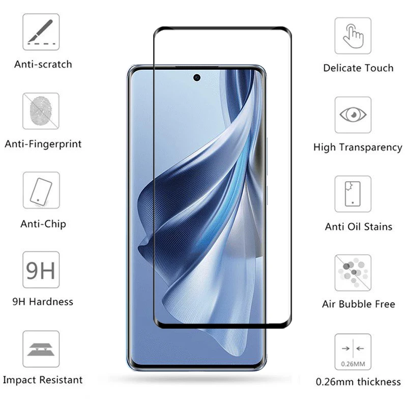 Premium Full Cover 3D Tempered Glass Screen Protector