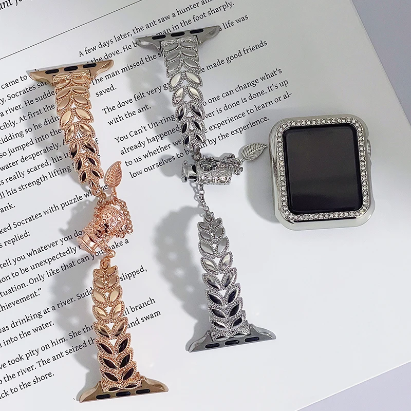 

Медный ремешок для часов iwatch87654321SE Ultra38 40 41 42 44 45 49 мм